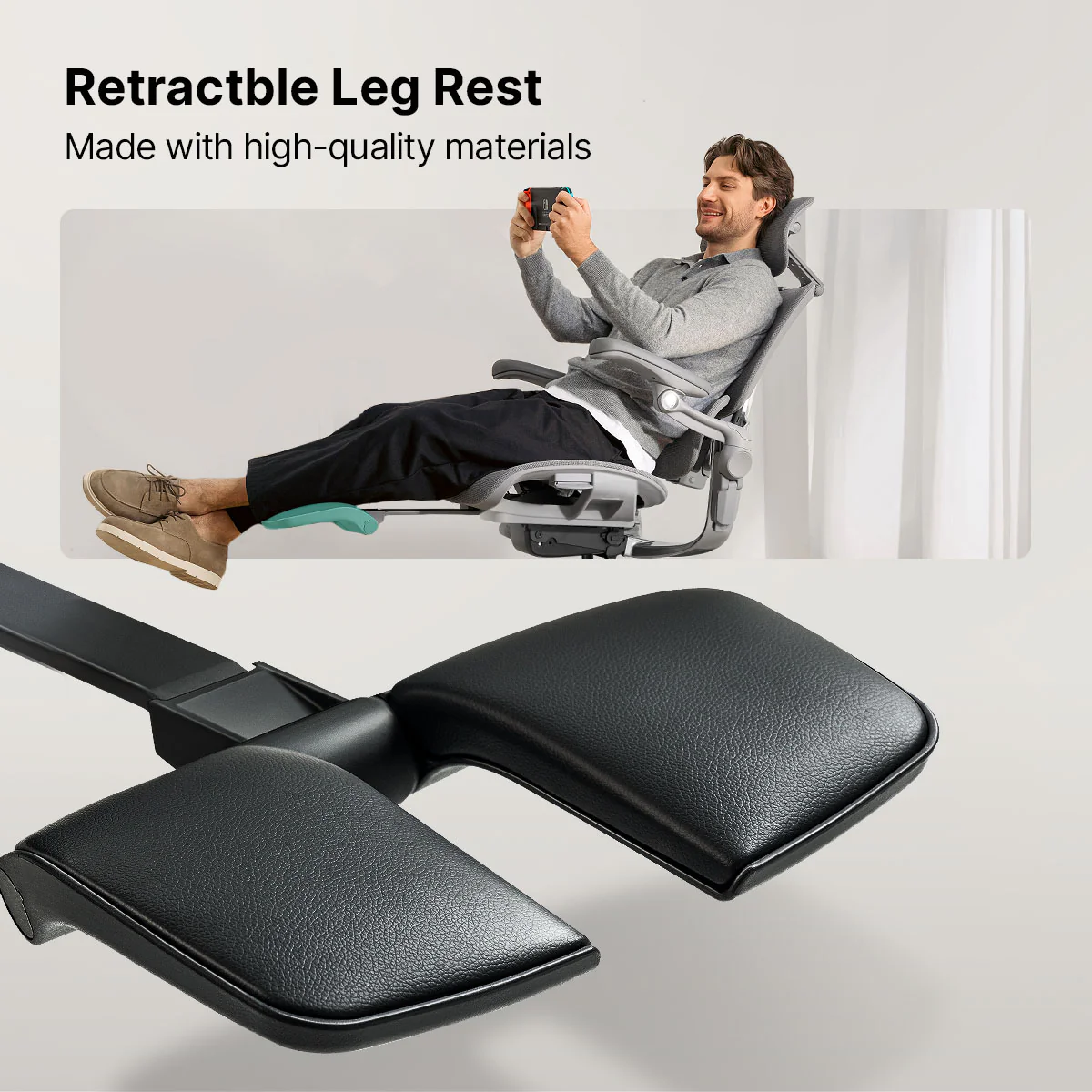 Footrest for Hinomi H2 Pro Ergonomic Chair - Image 5