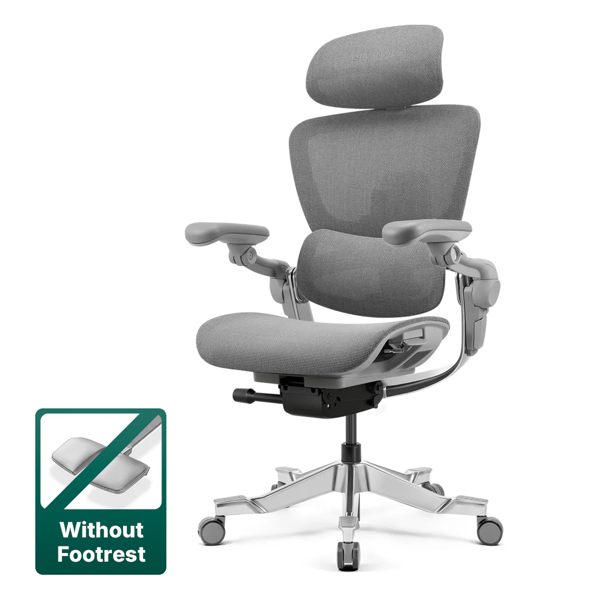 Hinomi H2 Pro Ergonomic Office Chair with Selectable Footrest - Image 21