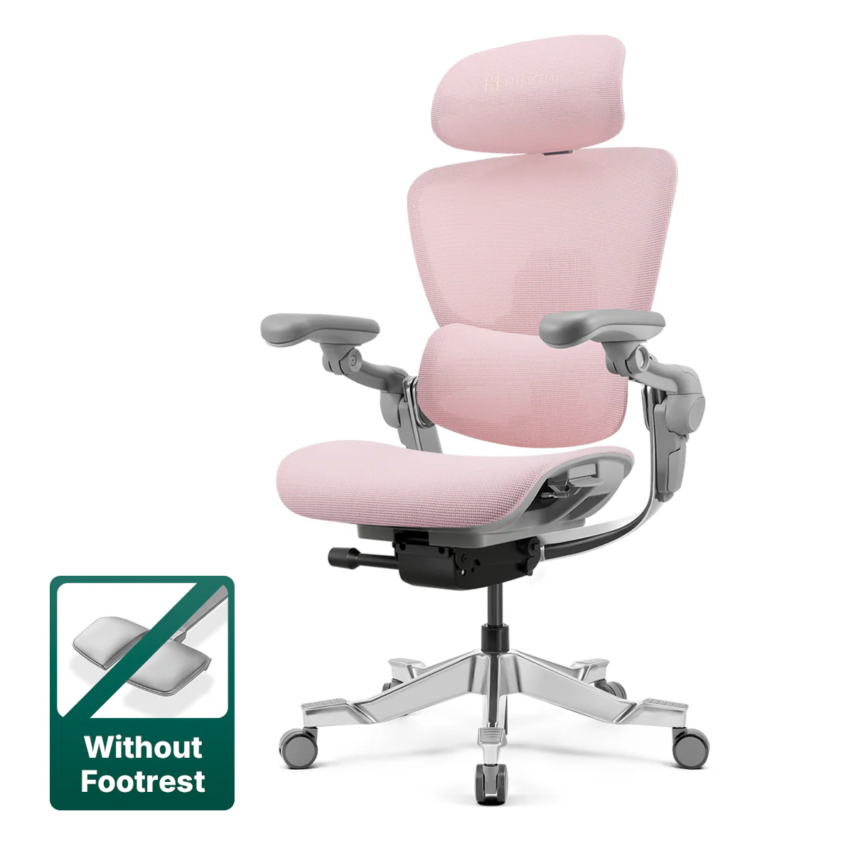 Hinomi H2 Pro Ergonomic Office Chair with Selectable Footrest - Image 24